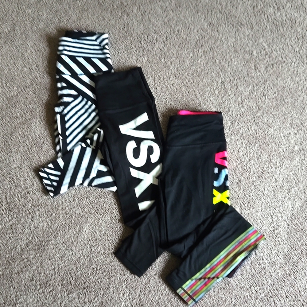 Bundle of 3 Victoria's Secret Sport Knockout Leggings